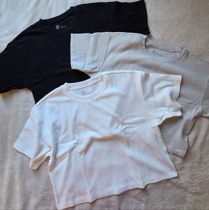 Women's Classic Cotton T-Shirt - Black, White, Gray